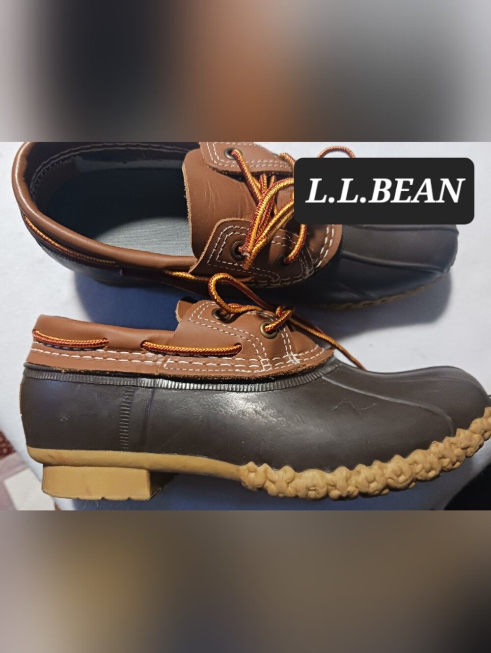 L.L. BEAN Duck Shoes Womens Size 7